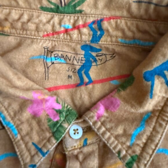 Banner Day Button Up Size M - Picture 4 of 6